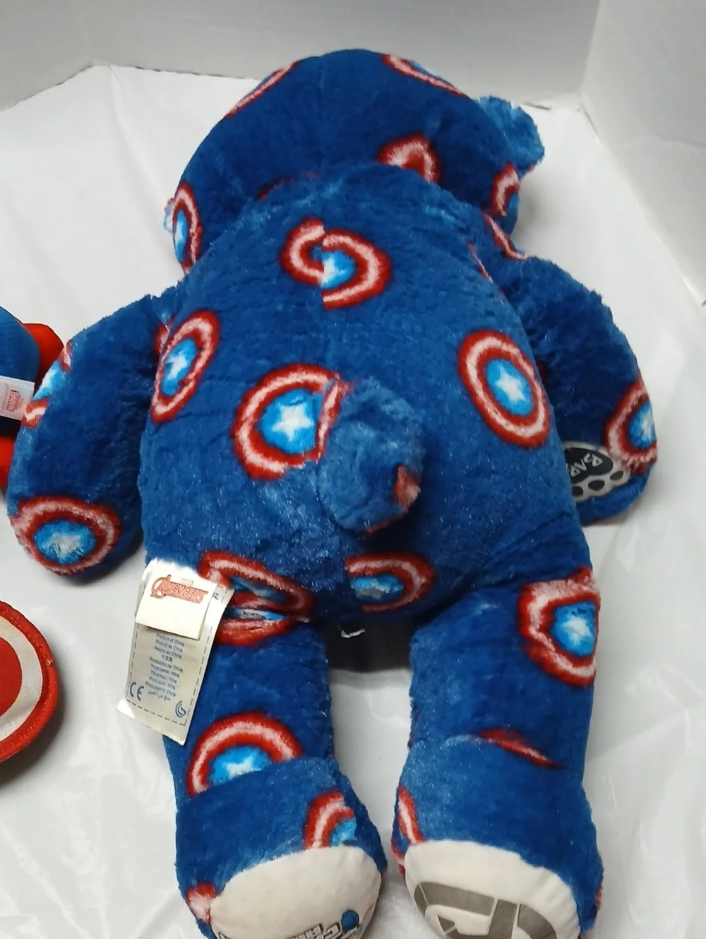 Captain America Official Plush Lot Build A Bear Ty Marvel Kids Good Stuff